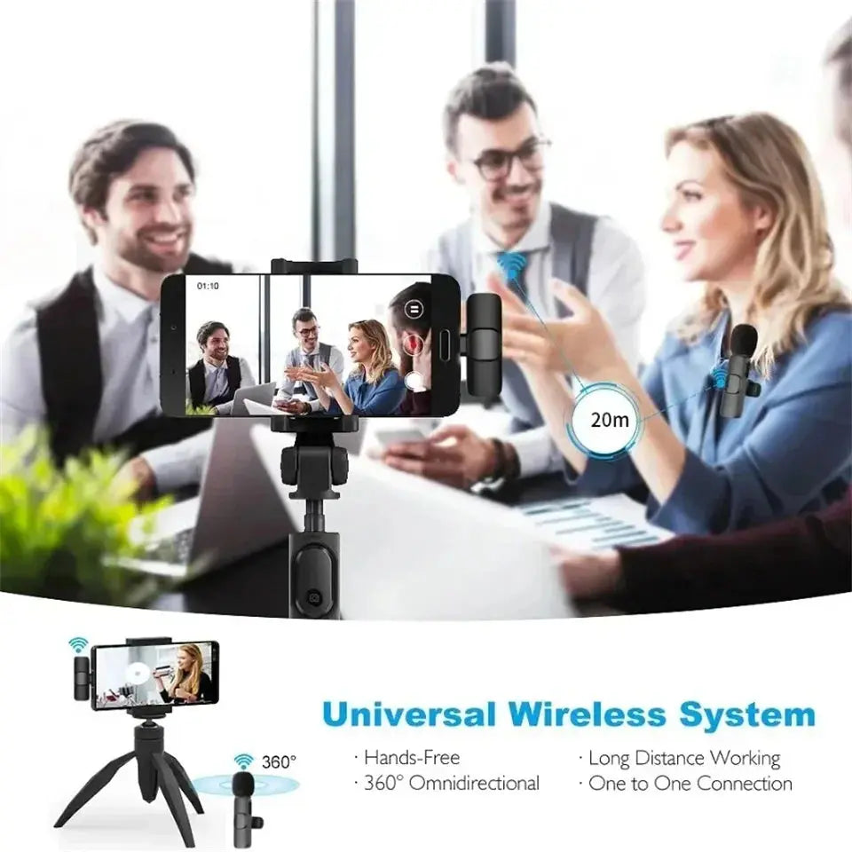 New Professional Wireless Lavalier Microphone – Clear Audio VXN