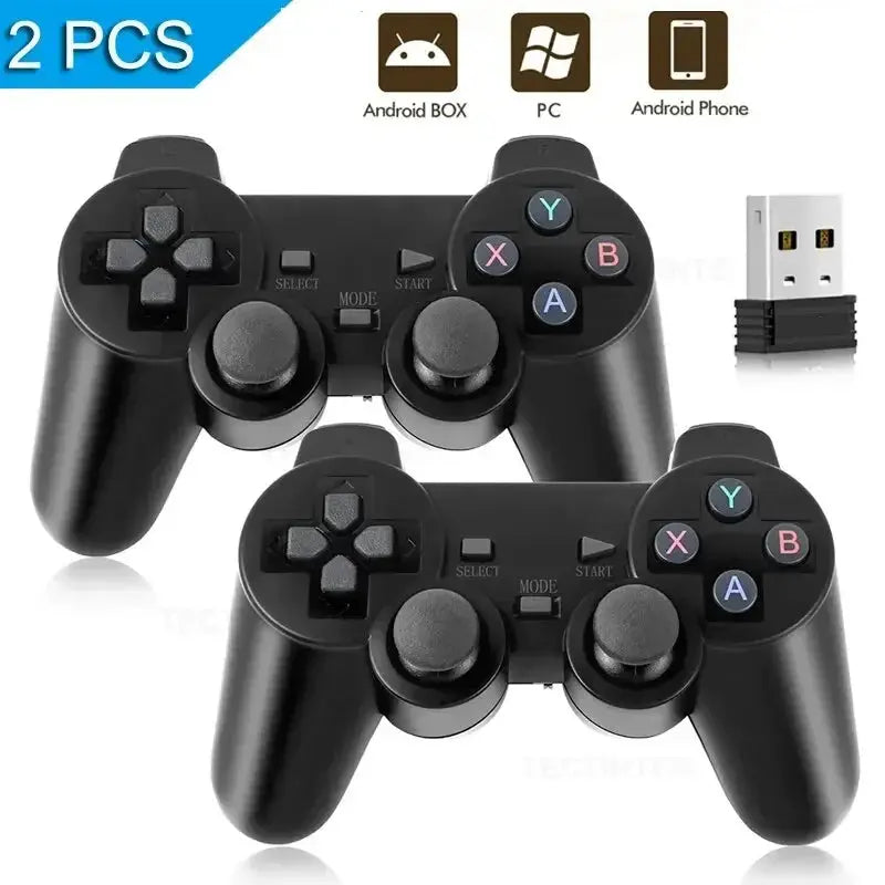 2.4GHz Wireless Game Controller – Dual Shock Gamepad VXN