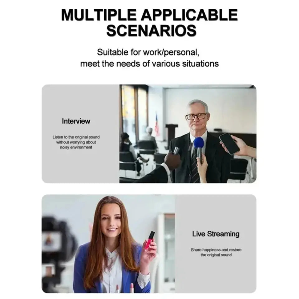 New Professional Wireless Lavalier Microphone – Clear Audio VXN