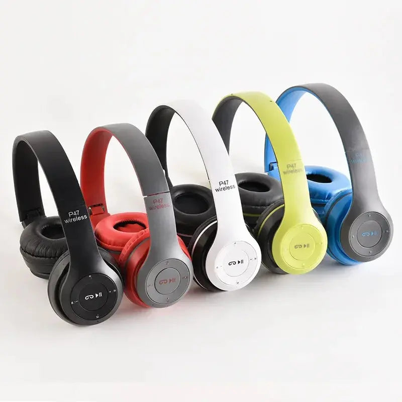 P47 Bluetooth 5.0 Wireless Headphone – Foldable HIFI VXN