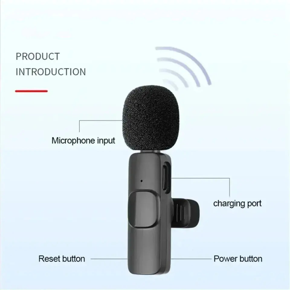 New Professional Wireless Lavalier Microphone – Clear Audio VXN