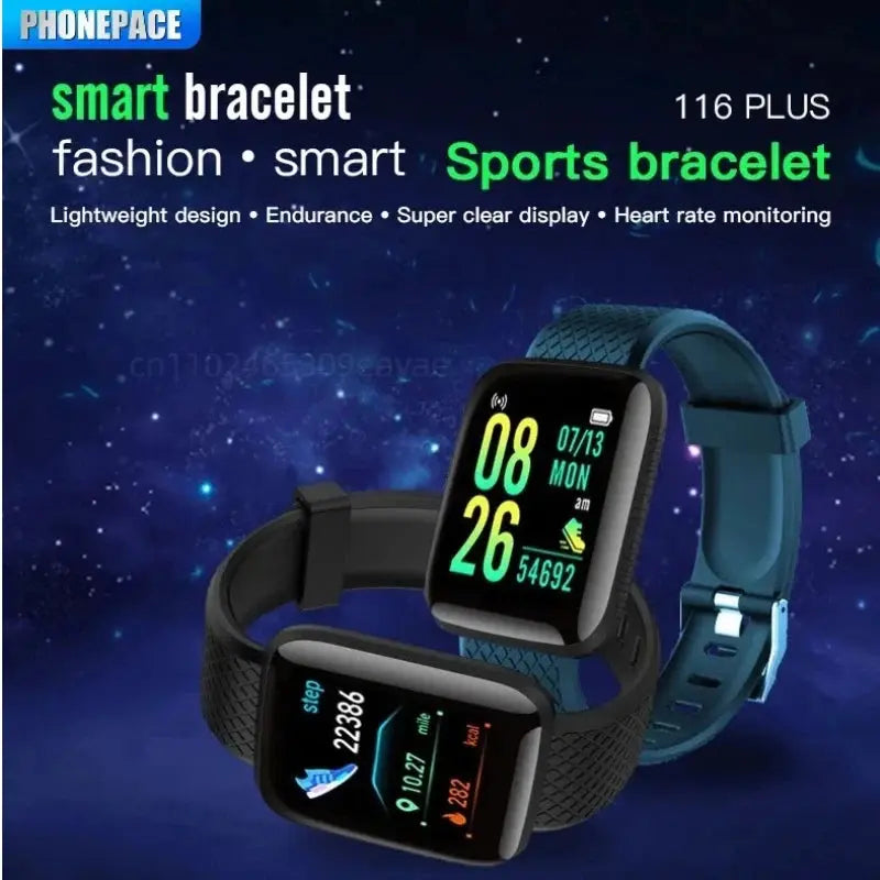 PHONEPACE Smart Fitness Tracker Bracelet – Color Screen VXN