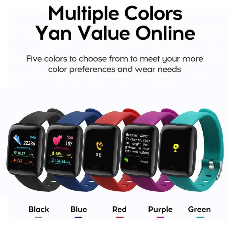PHONEPACE Smart Fitness Tracker Bracelet – Color Screen VXN