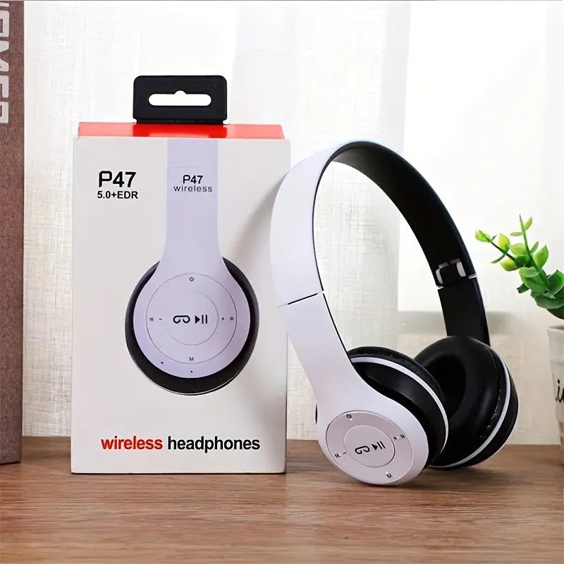 P47 Bluetooth 5.0 Wireless Headphone – Foldable HIFI VXN