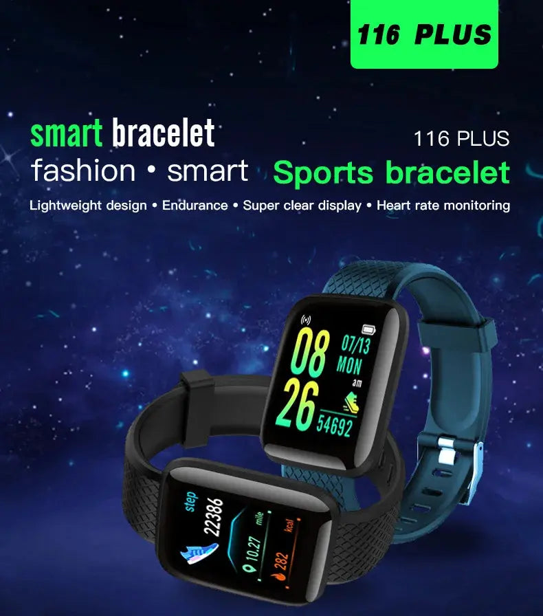 PHONEPACE Smart Fitness Tracker Bracelet – Color Screen VXN