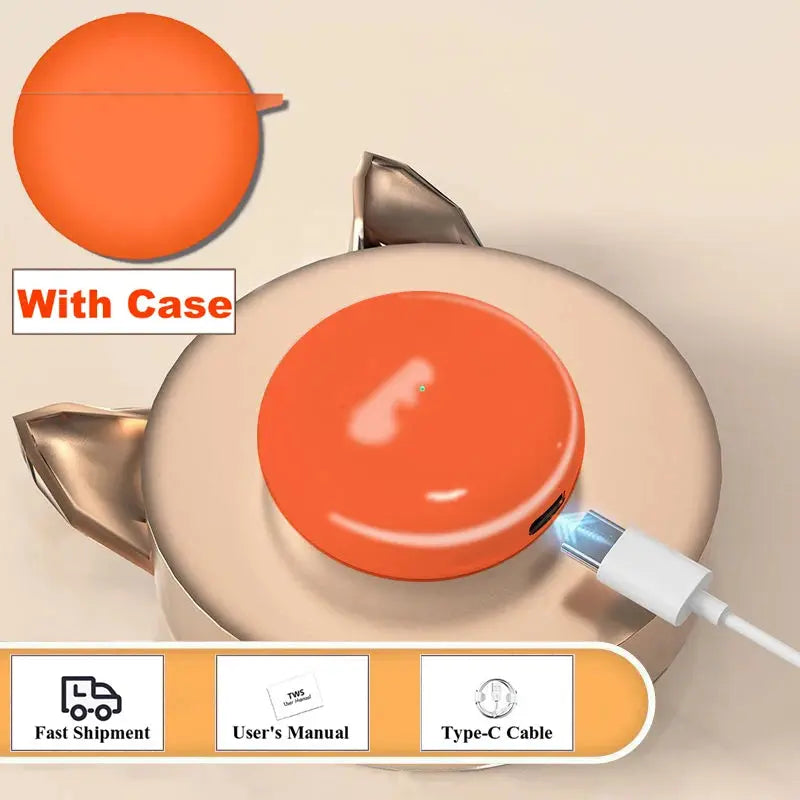 TWS Bluetooth Earphones Wireless Bluetooth Headset Noise Cancelling Earbuds with Mic Pro Wireless Headphones for IPhone VXN